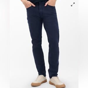 rag & bone Men's Fit 2 Slim Aero Stretch in Navy Blue Jeans